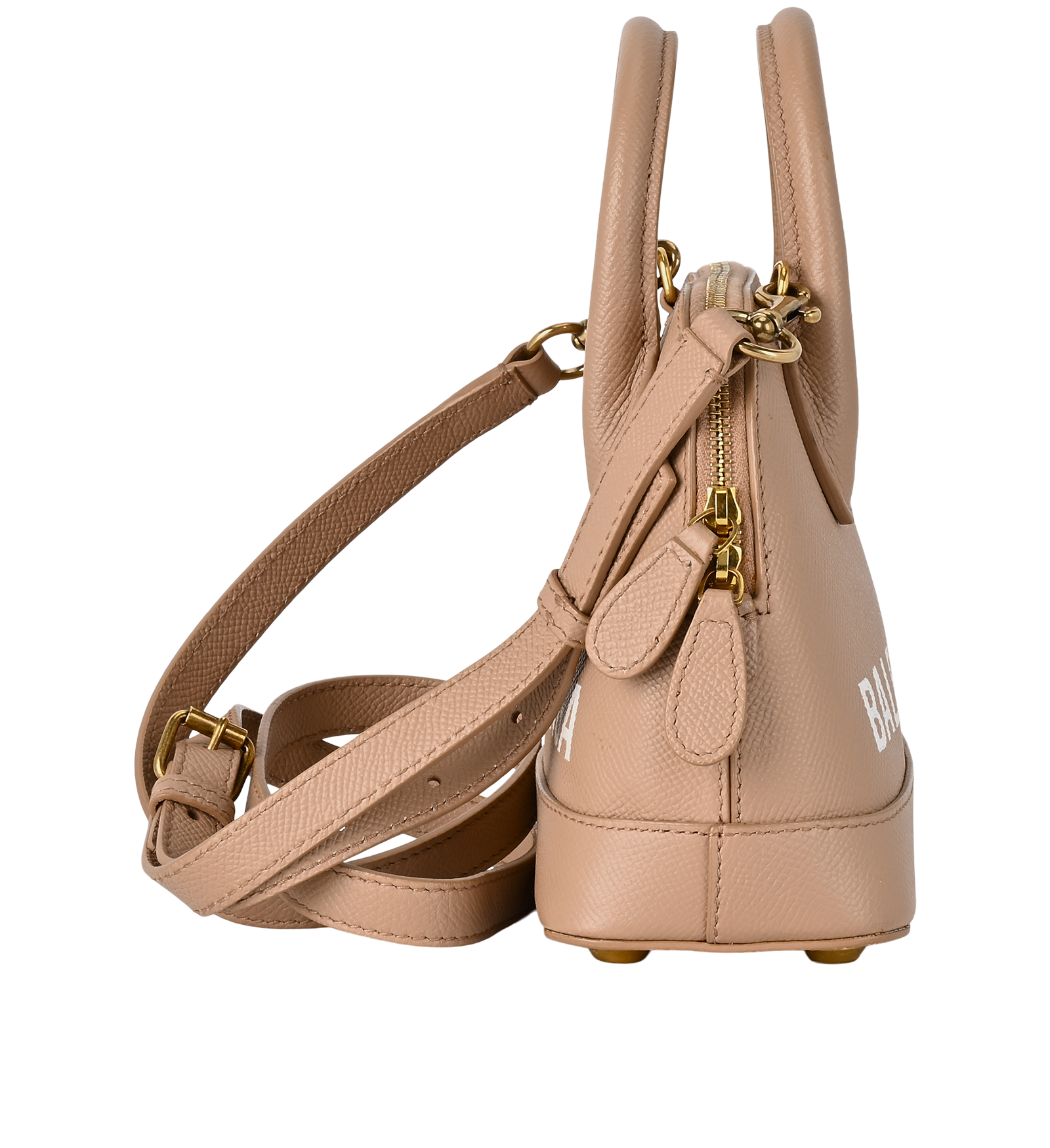 Mini Ville, &pound;550, Handbags, Nude, Leather, Side view